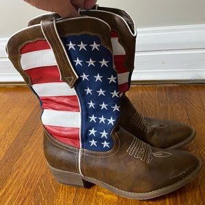 American Flag boots